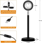 Sunset Projection Lamp with 180° Rotation | Arvello Mart
