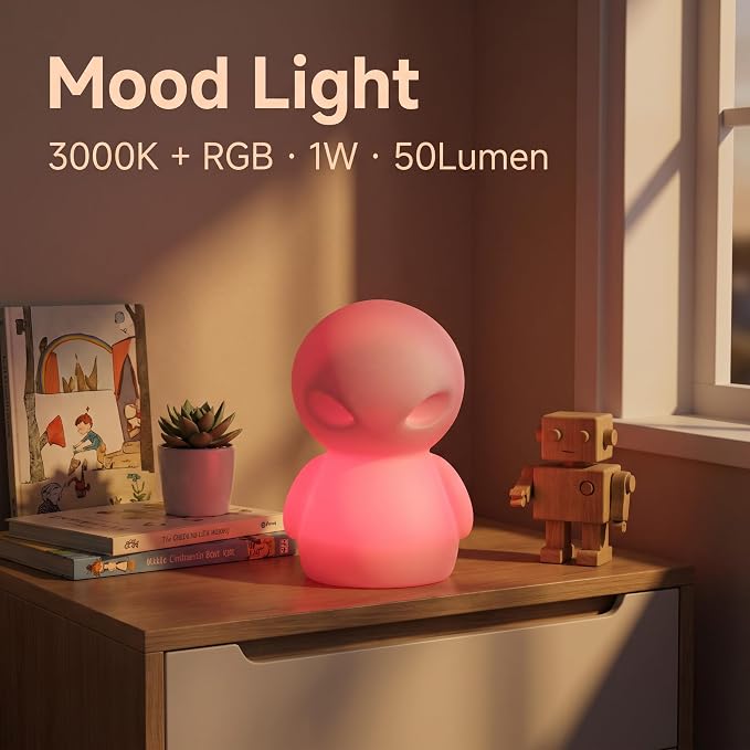 Rechargeable RGB Mood Lamp with Speaker | Arvello Mart