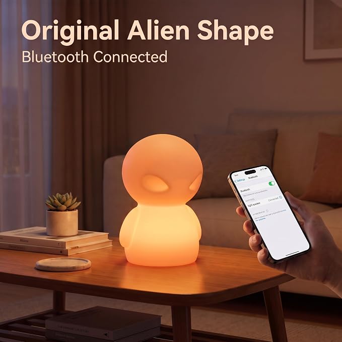 Rechargeable RGB Mood Lamp with Speaker | Arvello Mart