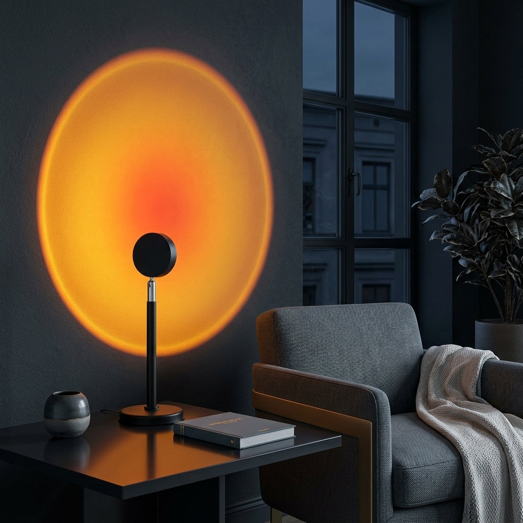 Sunset Projection Lamp with 180° Rotation | Arvello Mart