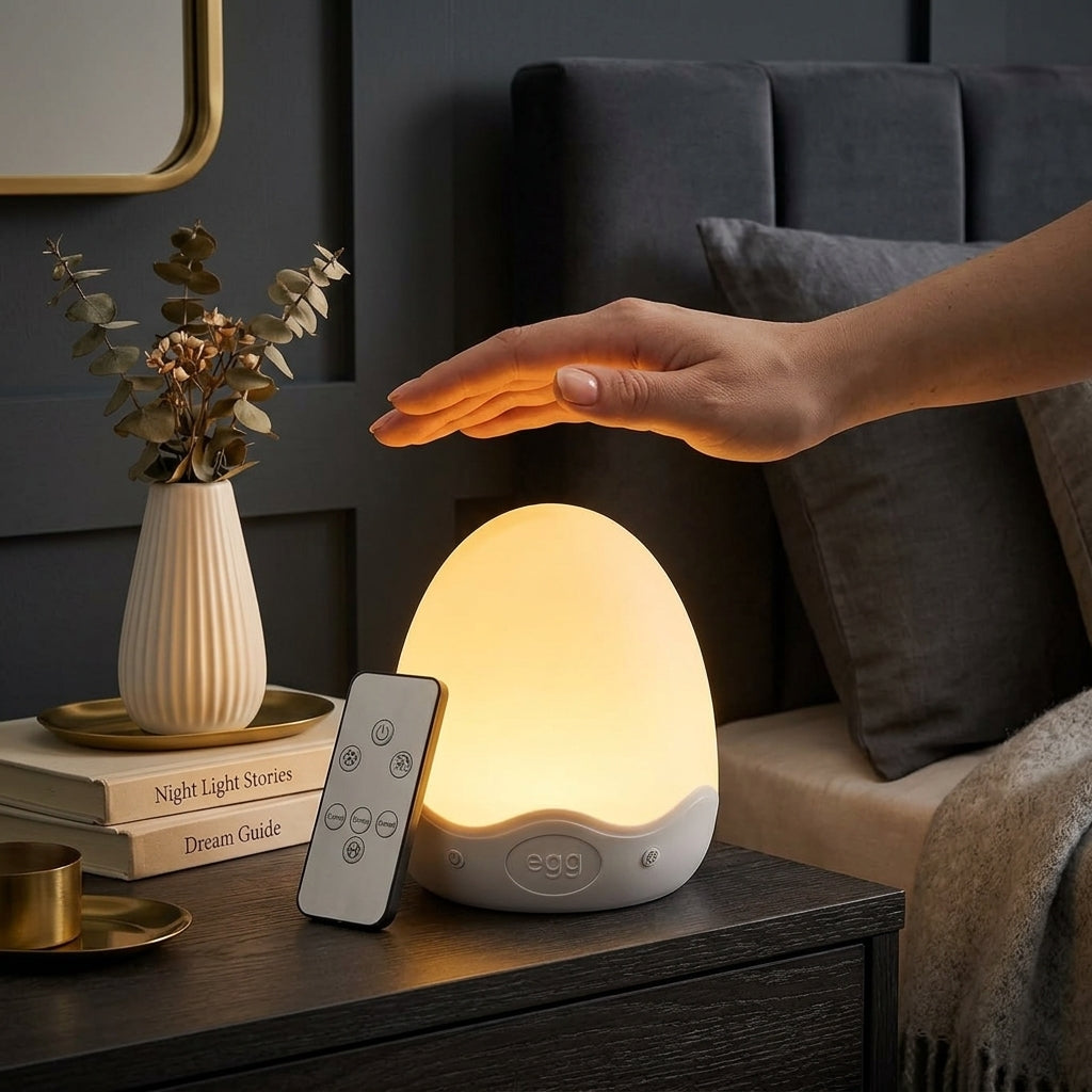 Egg Night Light for Nursery with 10 Colors & Remote | Arvello Mart